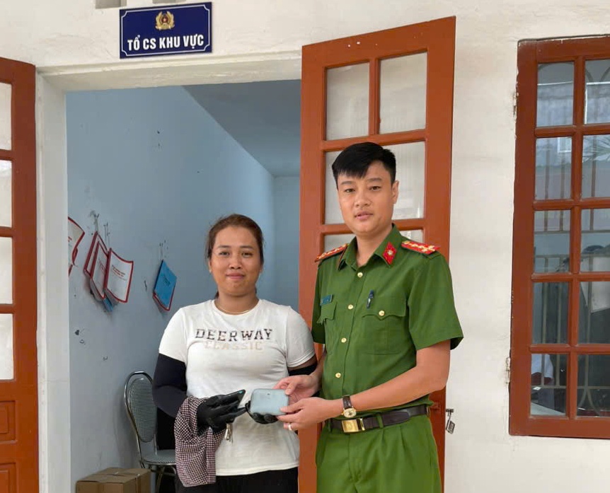 Công an phường Hải Dương: Nhanh chóng xác minh, trả lại tài sản cho nhân dân